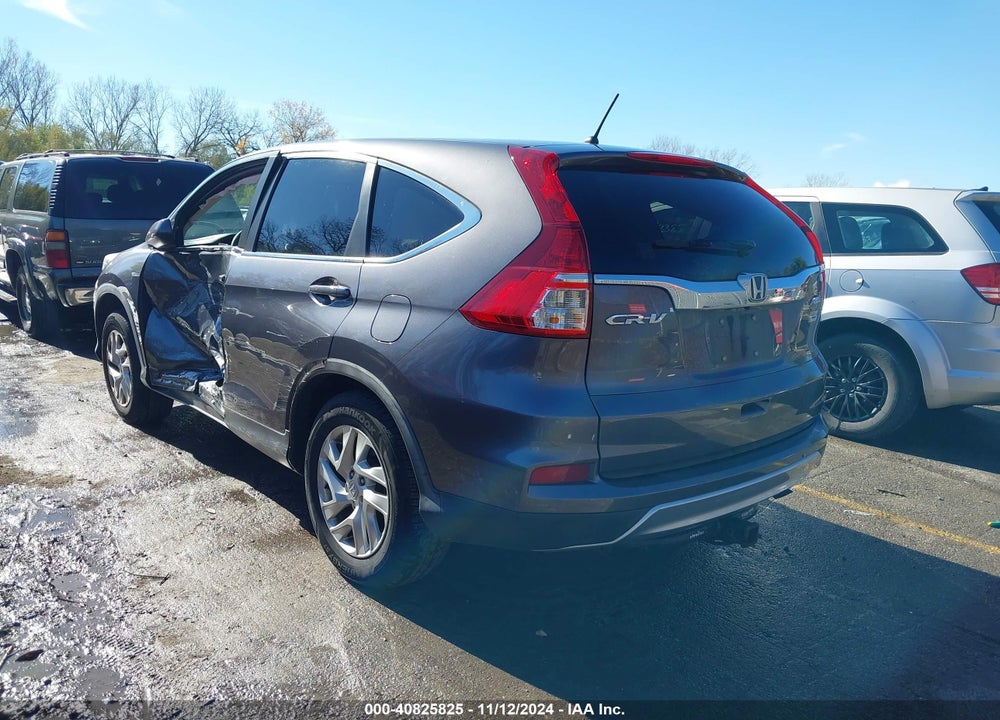 2015 HONDA CR-V EX VIN: 5J6RM4H5XFL117489