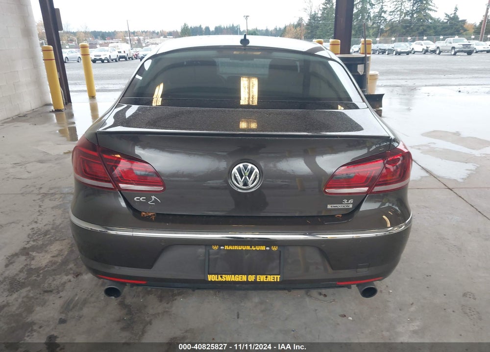2014 VOLKSWAGEN CC 3.6L VR6 EXECUTIVE VIN: WVWGU7AN9EE537952