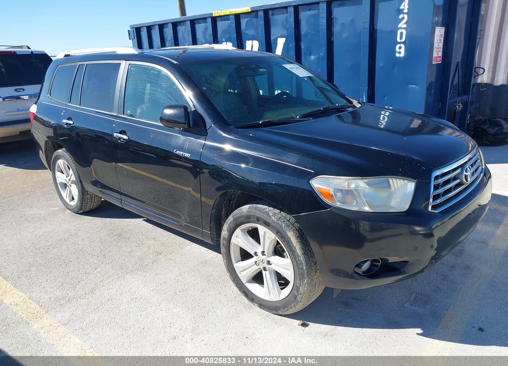 2010 TOYOTA HIGHLANDER LIMITED VIN: 5TDDK3EH7AS030865