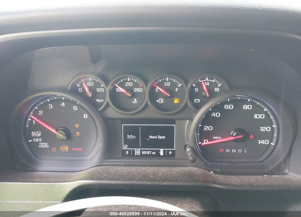2021 CHEVROLET SILVERADO 1500 4WD SHORT BED CUSTOM VIN: 3GCPYBEK7MG323945