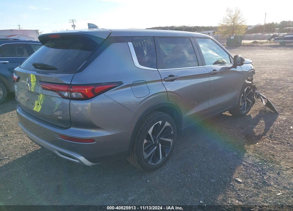 2022 MITSUBISHI OUTLANDER SE BLACK EDITION VIN: JA4J3UA80NZ024822