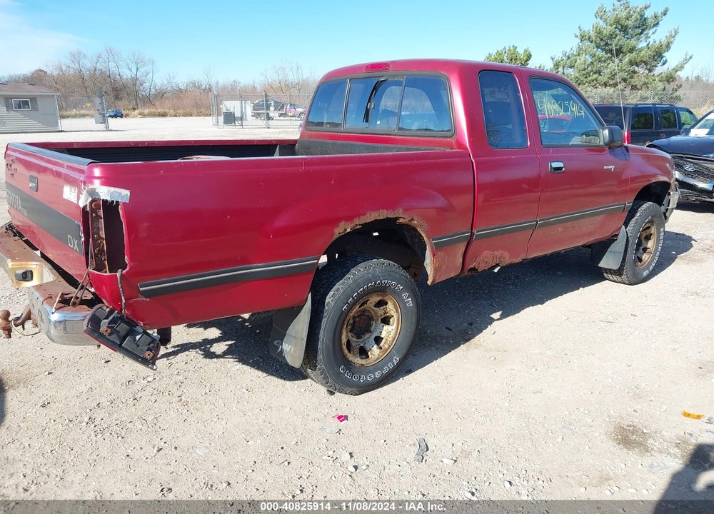 1995 TOYOTA T100 XTRACAB DX VIN: JT4VD22E8S0005707