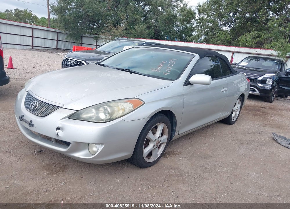 2005 TOYOTA CAMRY SOLARA SE VIN: 4T1FA38P45U042323