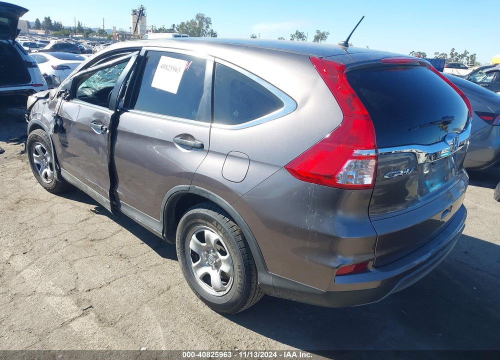 2015 HONDA CR-V LX VIN: 3CZRM3H32FG709765
