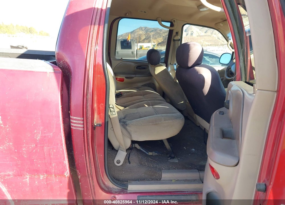 2001 FORD F-150 VIN: 1FTRW08W31KA85632
