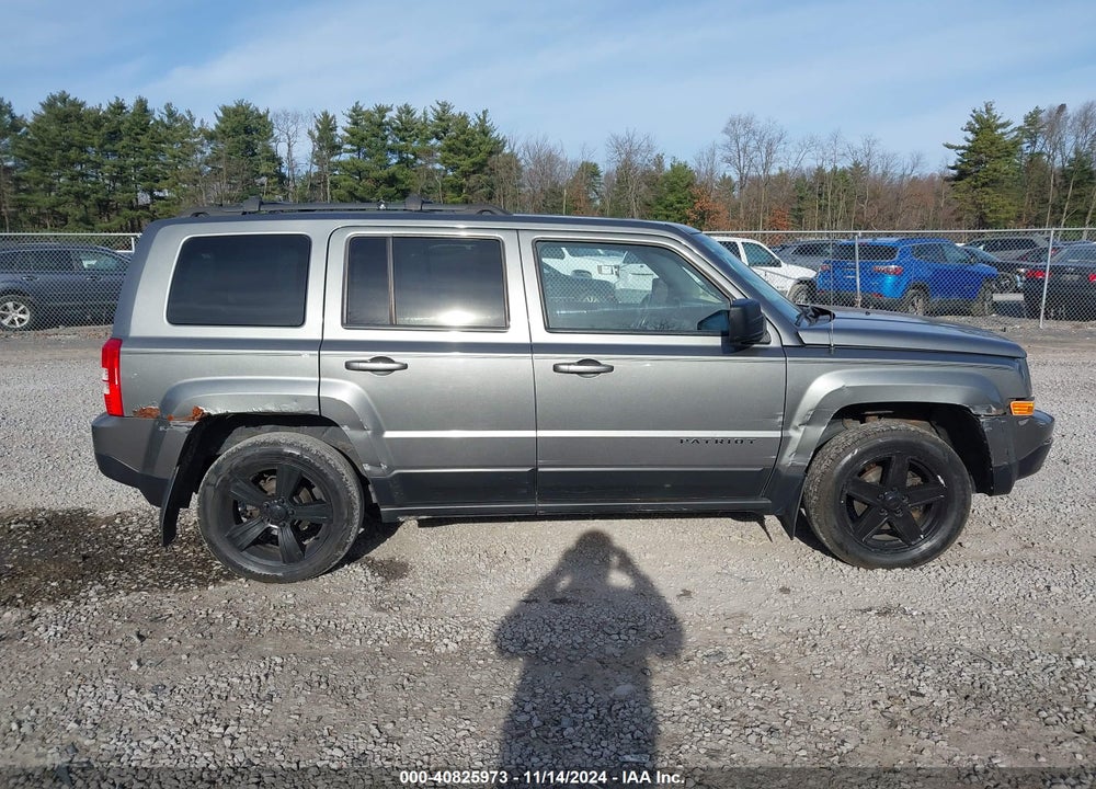 2013 JEEP PATRIOT LATITUDE VIN: 1C4NJRFB0DD228630