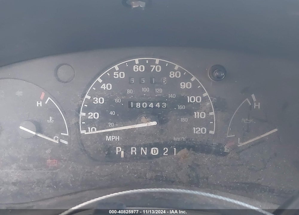 1997 FORD RANGER SPLASH/XLT VIN: 1FTCR14X2VTA15590