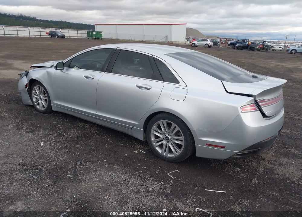2014 LINCOLN MKZ VIN: 3LN6L2J90ER827087