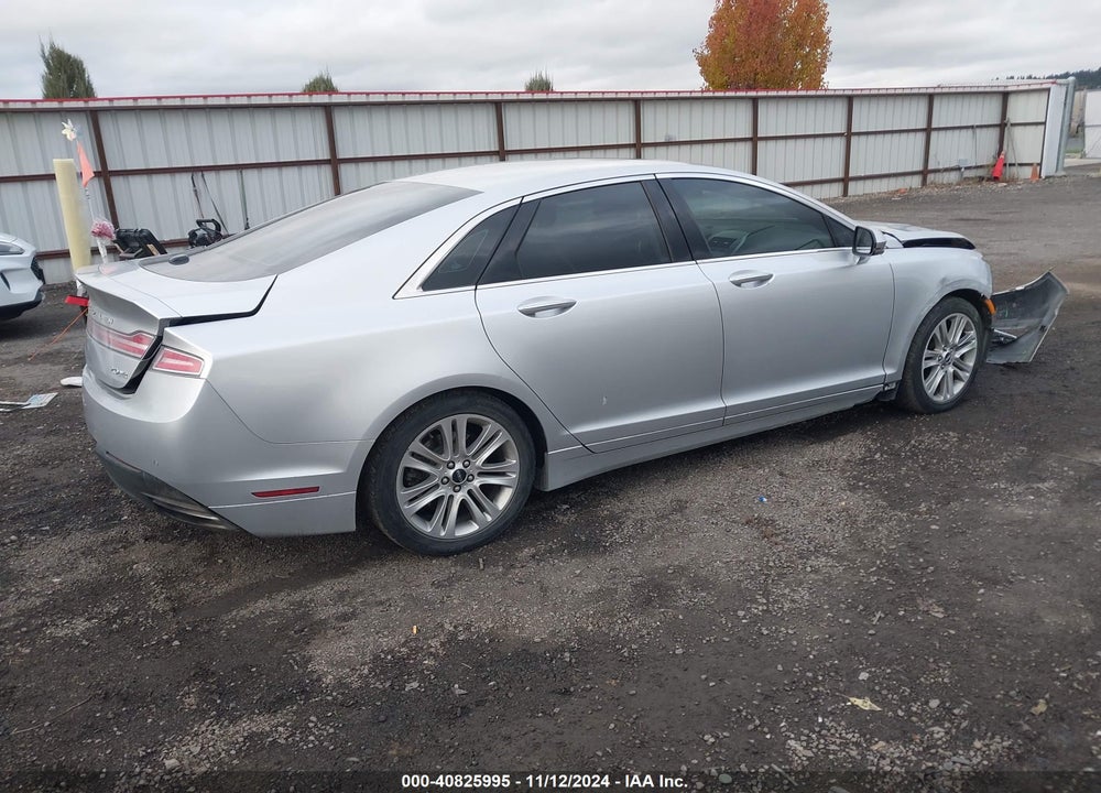 2014 LINCOLN MKZ VIN: 3LN6L2J90ER827087