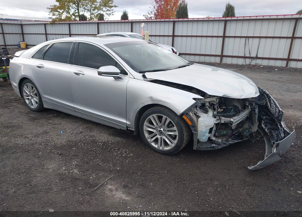 2014 LINCOLN MKZ VIN: 3LN6L2J90ER827087
