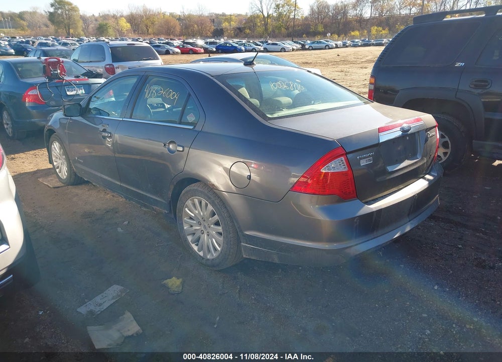 2010 FORD FUSION HYBRID VIN: 3FADP0L3XAR225732