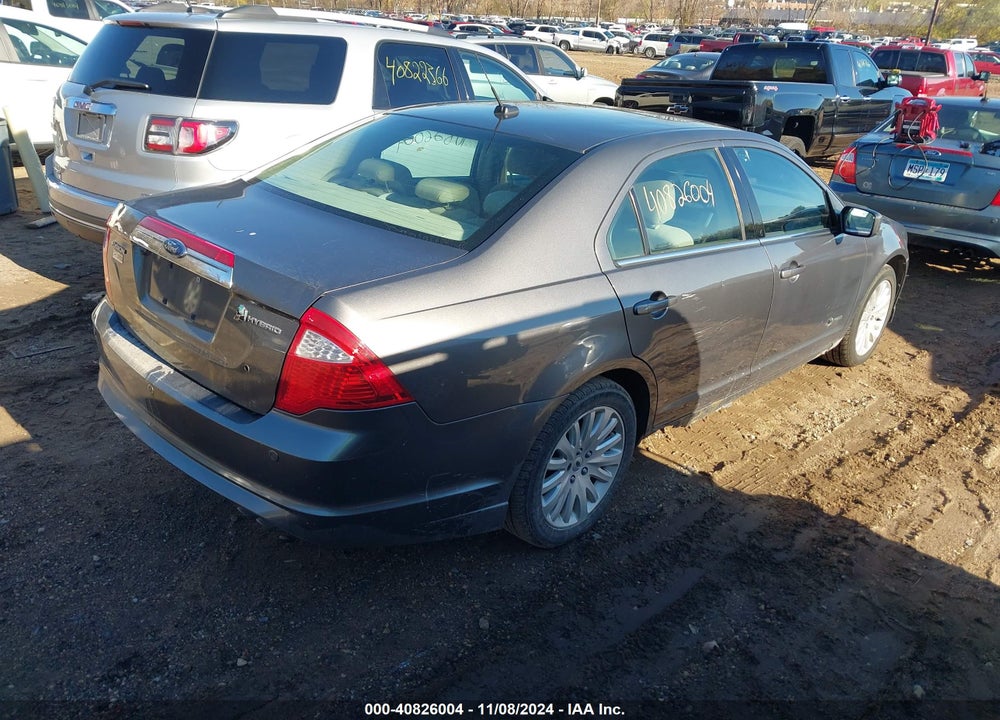2010 FORD FUSION HYBRID VIN: 3FADP0L3XAR225732