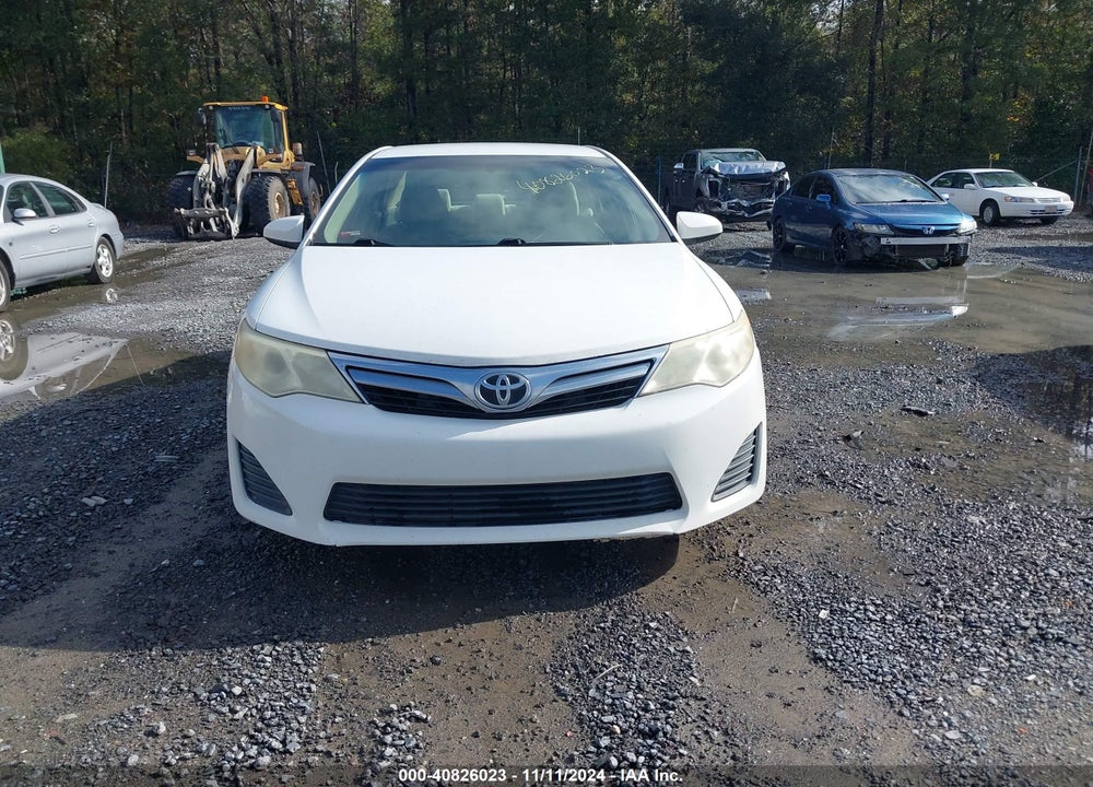 2012 TOYOTA CAMRY LE VIN: 4T1BF1FK3CU538934