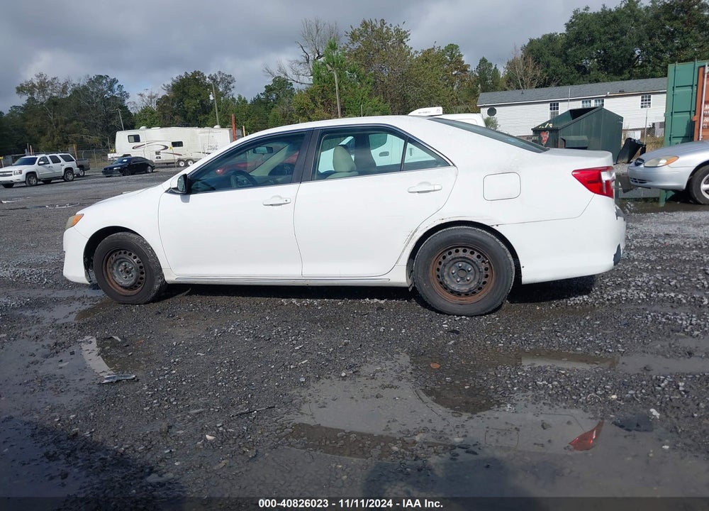 2012 TOYOTA CAMRY LE VIN: 4T1BF1FK3CU538934