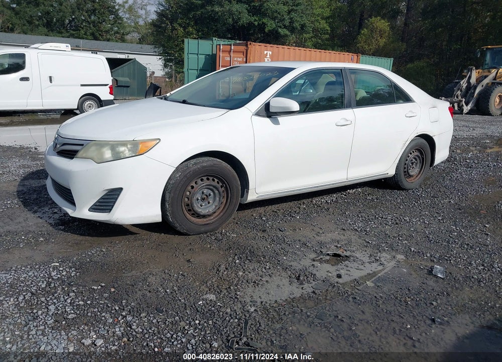 2012 TOYOTA CAMRY LE VIN: 4T1BF1FK3CU538934