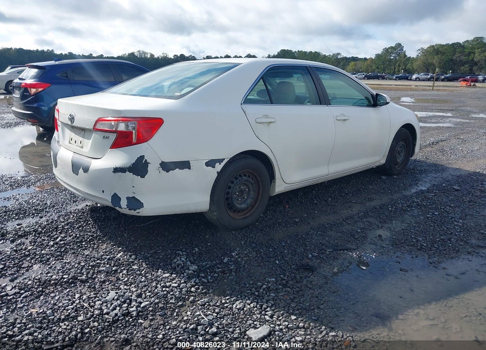 2012 TOYOTA CAMRY LE VIN: 4T1BF1FK3CU538934