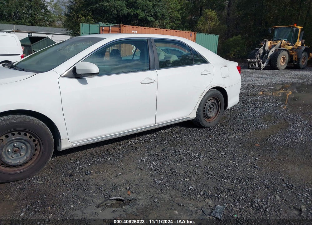 2012 TOYOTA CAMRY LE VIN: 4T1BF1FK3CU538934