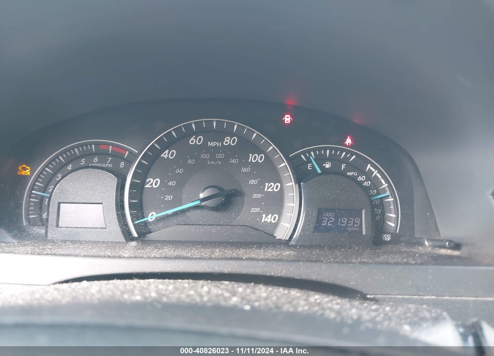 2012 TOYOTA CAMRY LE VIN: 4T1BF1FK3CU538934