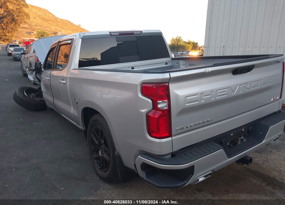 2022 CHEVROLET SILVERADO 1500 4WD SHORT BED RST VIN: 3GCUDEET5NG587398