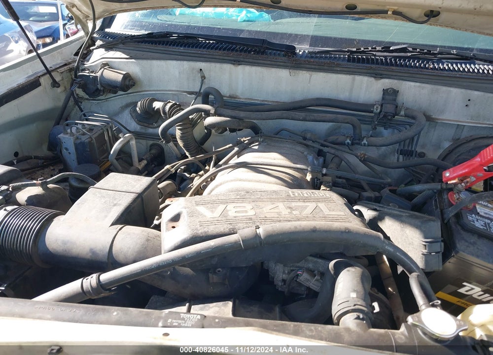 2001 TOYOTA SEQUOIA LIMITED V8 VIN: 5TDBT48A41S027320