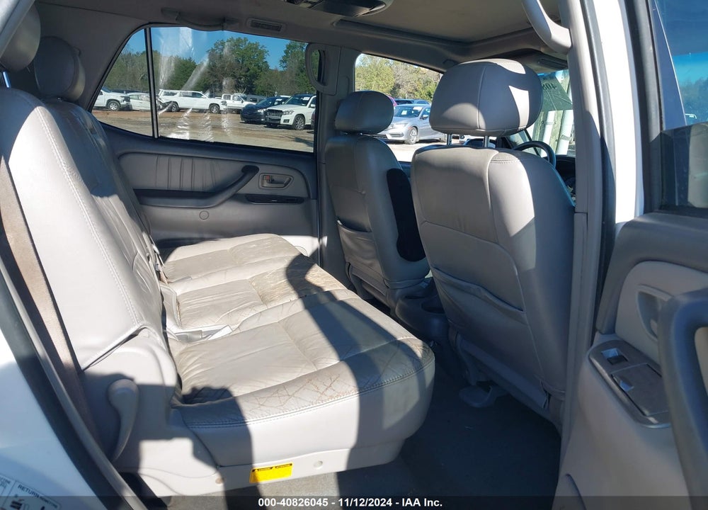 2001 TOYOTA SEQUOIA LIMITED V8 VIN: 5TDBT48A41S027320
