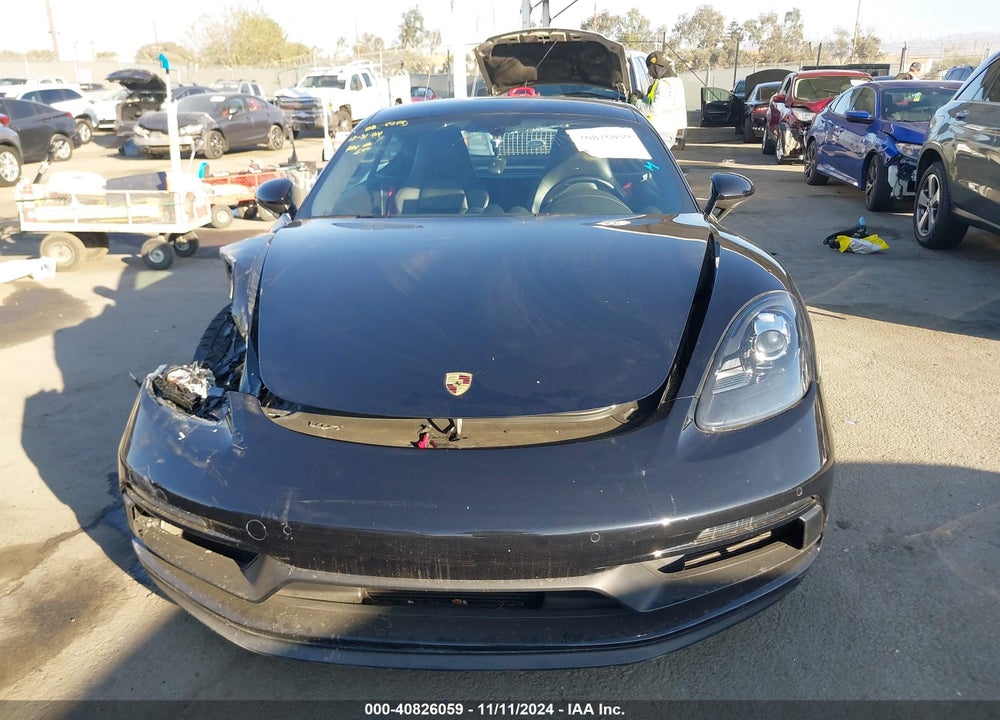 2019 PORSCHE 718 CAYMAN GTS VIN: WP0AB2A83KS278171