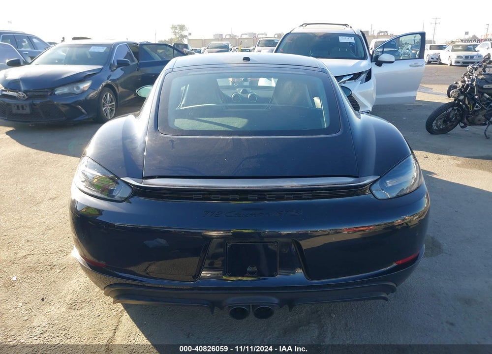 2019 PORSCHE 718 CAYMAN GTS VIN: WP0AB2A83KS278171