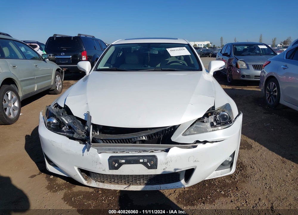2011 LEXUS IS 250 VIN: JTHBF5C23B5132160
