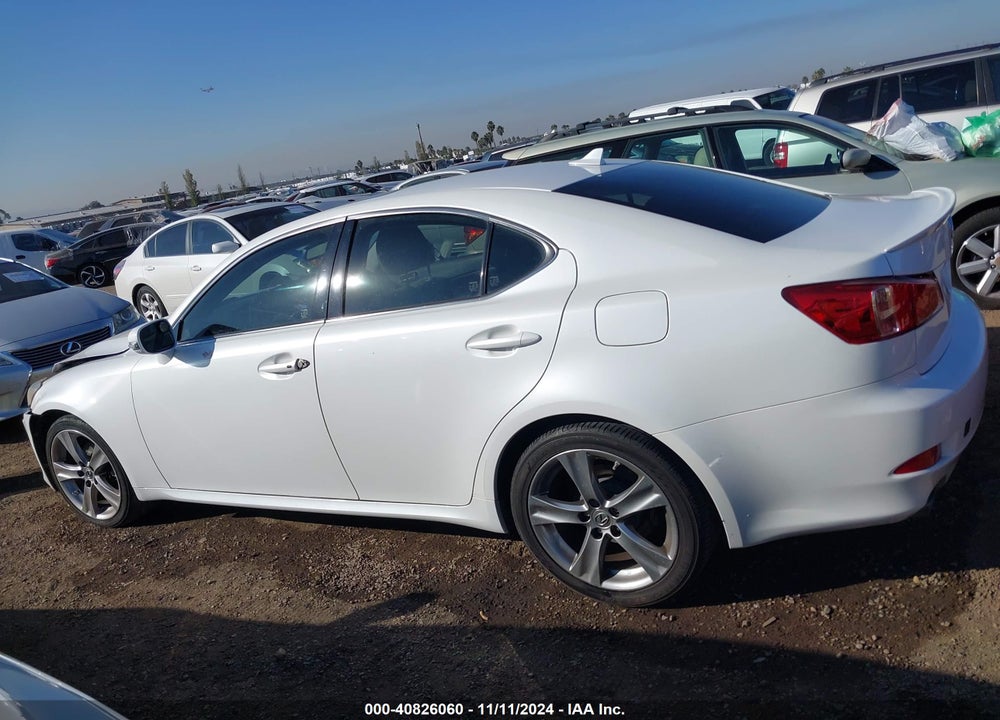 2011 LEXUS IS 250 VIN: JTHBF5C23B5132160