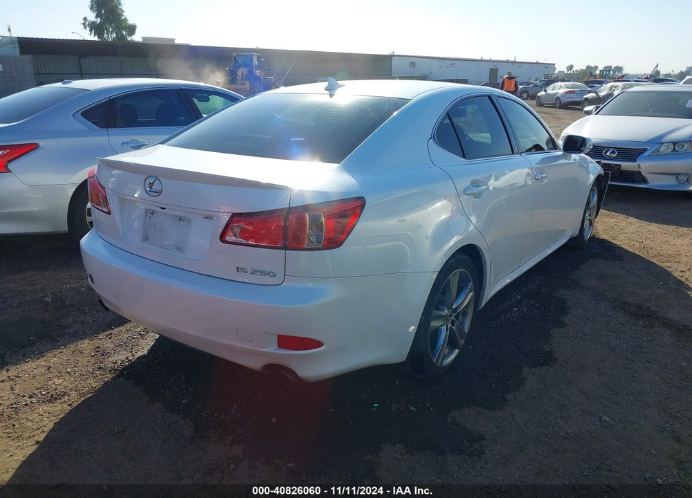 2011 LEXUS IS 250 VIN: JTHBF5C23B5132160