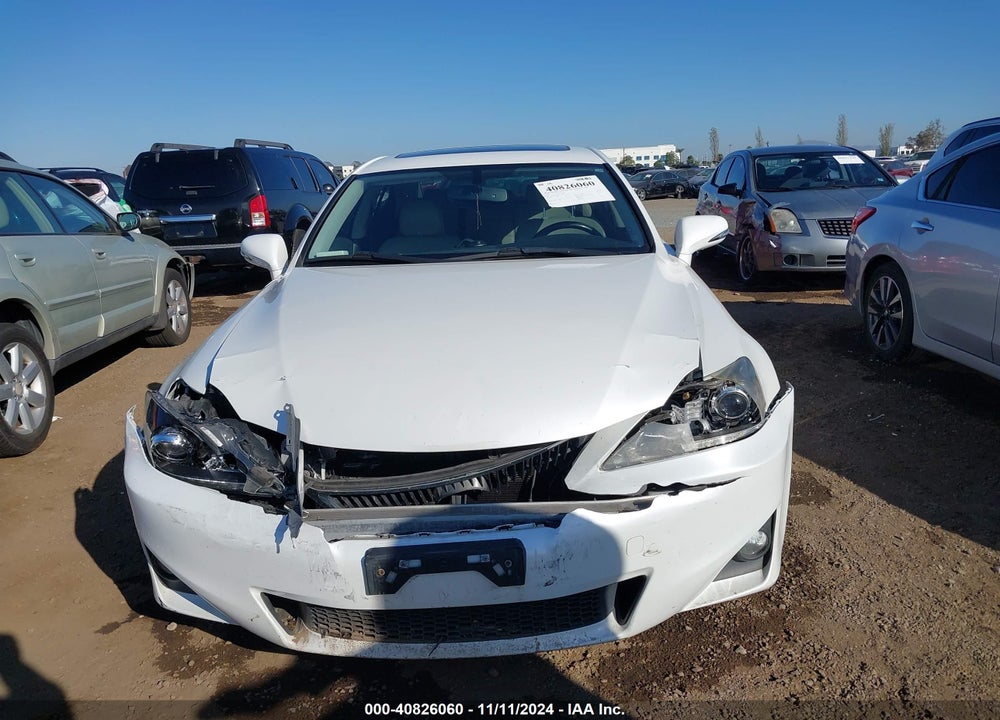 2011 LEXUS IS 250 VIN: JTHBF5C23B5132160