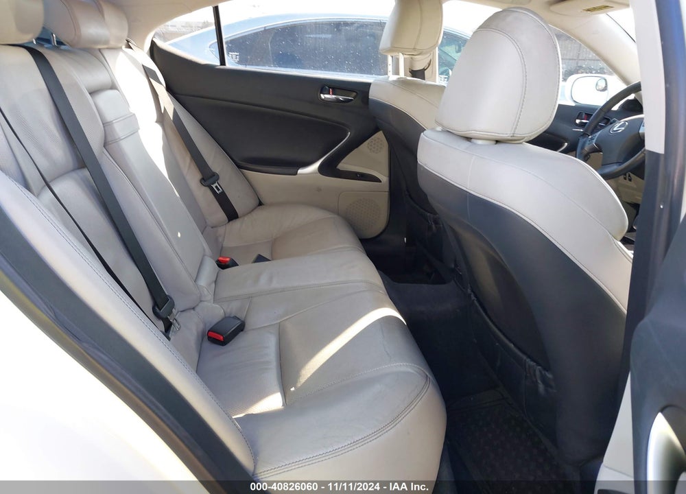2011 LEXUS IS 250 VIN: JTHBF5C23B5132160