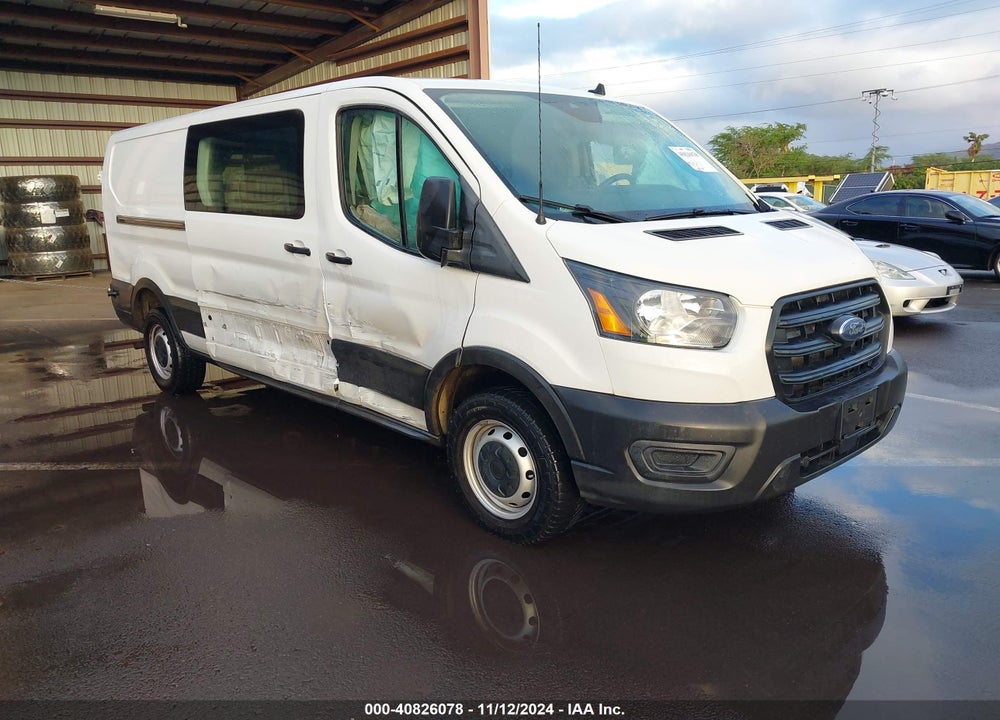 2020 FORD TRANSIT-250 CARGO VAN VIN: 1FTBR1Y87LKA81957