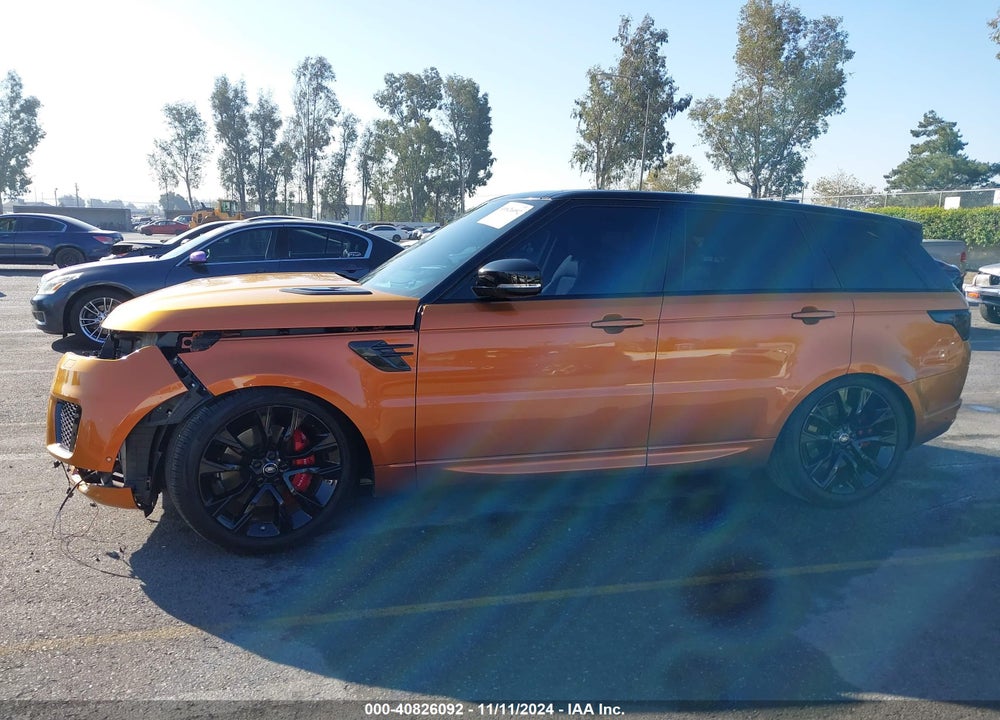 2020 LAND ROVER RANGE ROVER SPORT HST MHEV VIN: SALWS2RU0LA709699