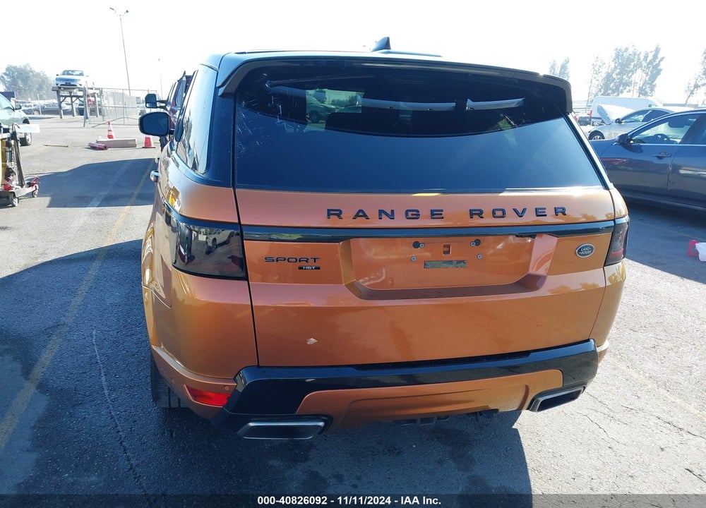 2020 LAND ROVER RANGE ROVER SPORT HST MHEV VIN: SALWS2RU0LA709699