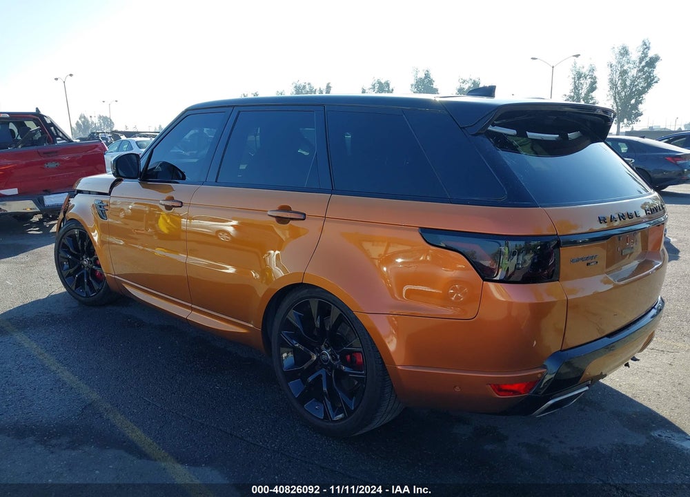 2020 LAND ROVER RANGE ROVER SPORT HST MHEV VIN: SALWS2RU0LA709699