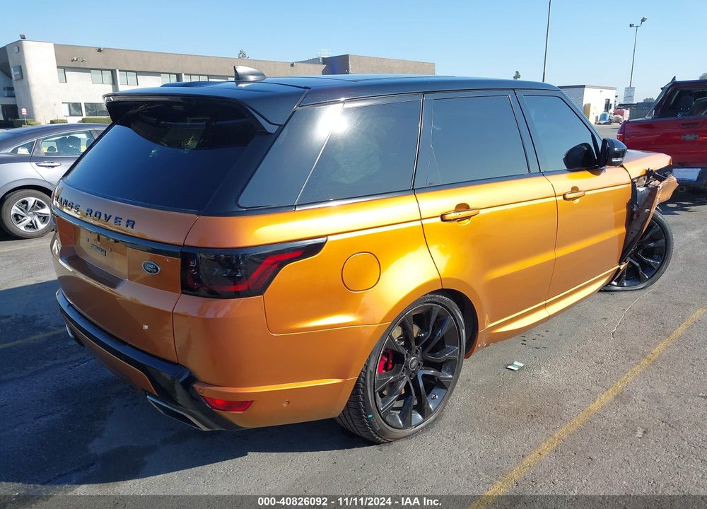 2020 LAND ROVER RANGE ROVER SPORT HST MHEV VIN: SALWS2RU0LA709699