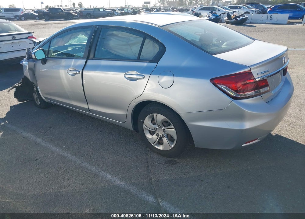 2014 HONDA CIVIC LX VIN: 19XFB2F51EE212214