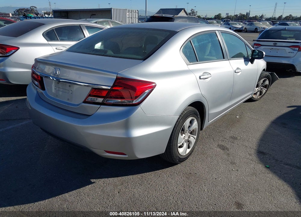 2014 HONDA CIVIC LX VIN: 19XFB2F51EE212214
