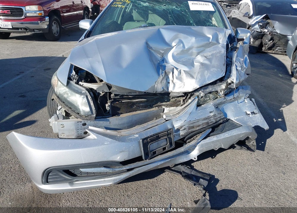 2014 HONDA CIVIC LX VIN: 19XFB2F51EE212214