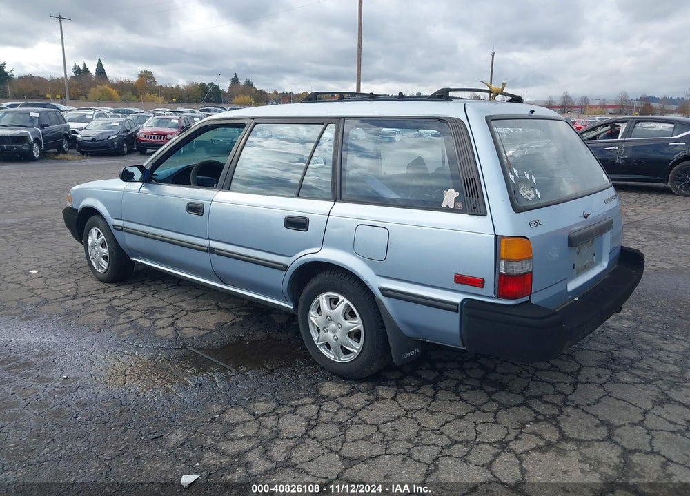 1992 TOYOTA COROLLA DLX VIN: JT2AE94K1N3504335