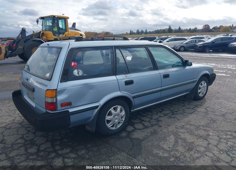 1992 TOYOTA COROLLA DLX VIN: JT2AE94K1N3504335