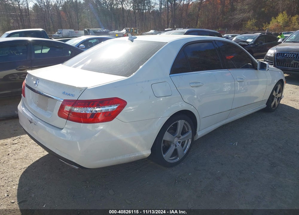 2011 MERCEDES-BENZ E 350 4MATIC VIN: WDDHF8HB0BA489525