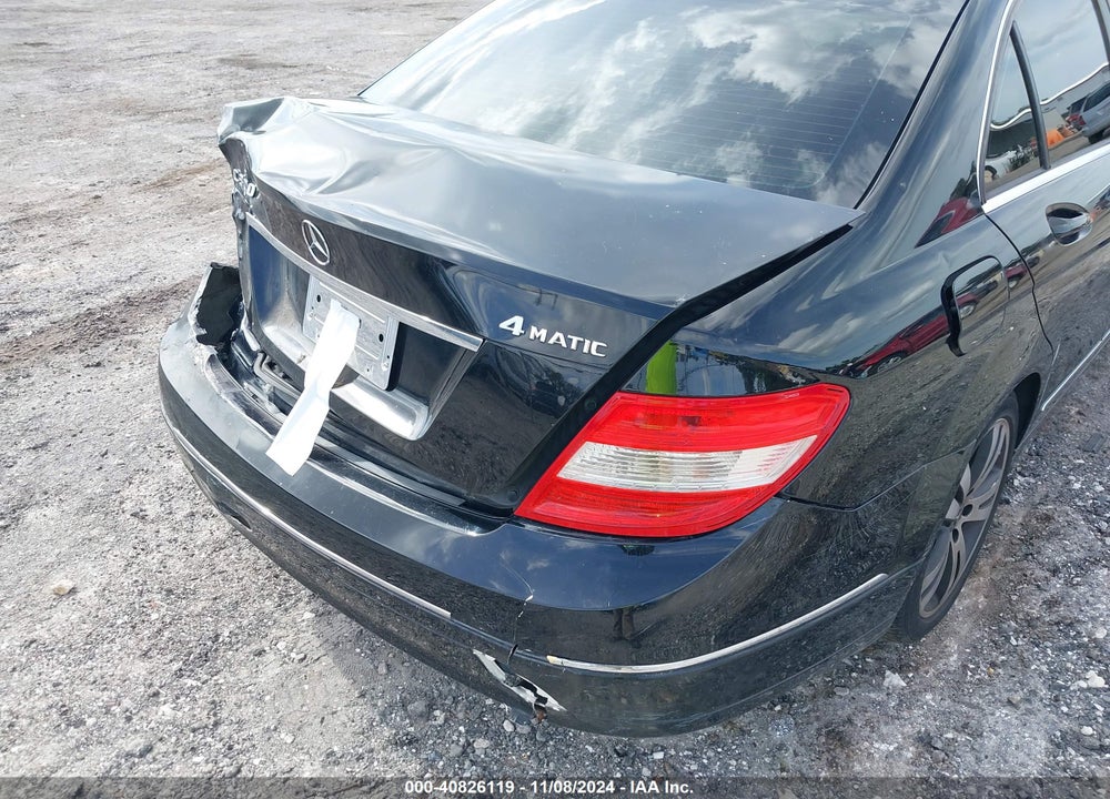 2008 MERCEDES-BENZ C 300 VIN: WDDGF81X78F141623