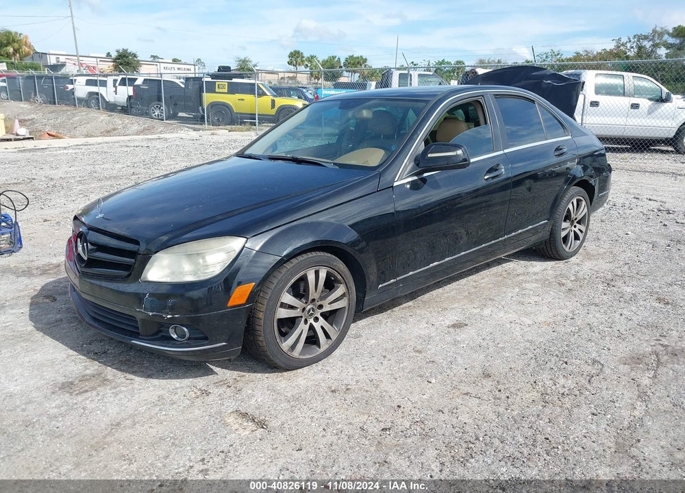 2008 MERCEDES-BENZ C 300 VIN: WDDGF81X78F141623