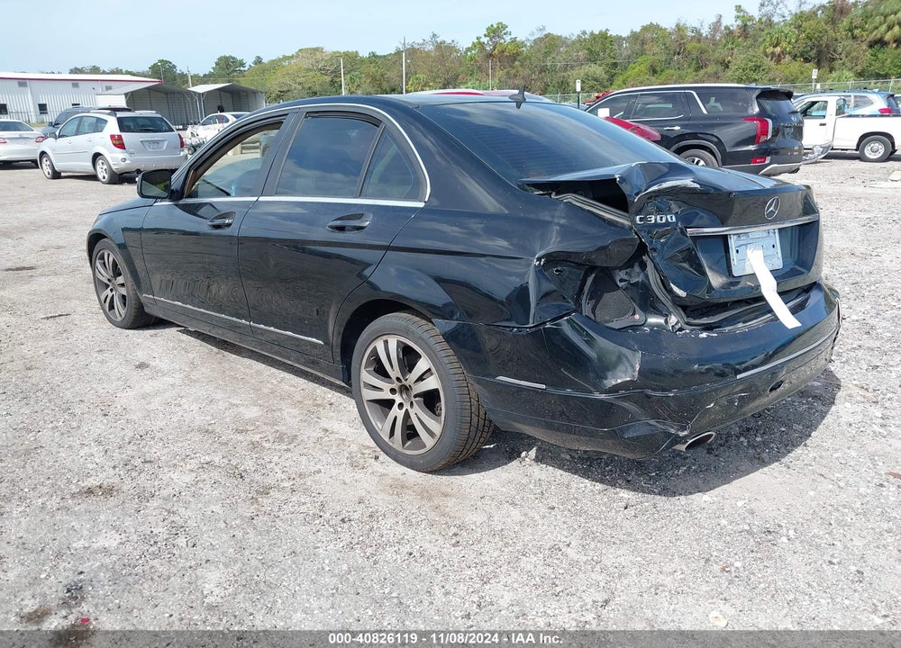 2008 MERCEDES-BENZ C 300 VIN: WDDGF81X78F141623