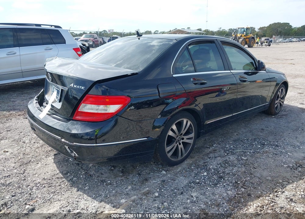 2008 MERCEDES-BENZ C 300 VIN: WDDGF81X78F141623