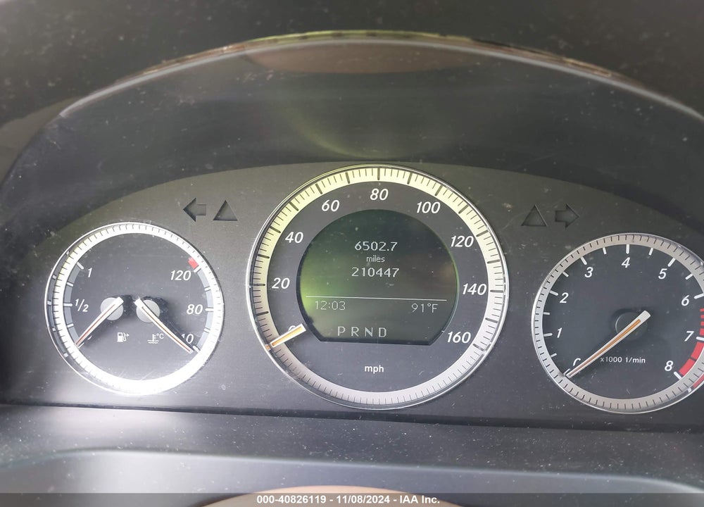 2008 MERCEDES-BENZ C 300 VIN: WDDGF81X78F141623