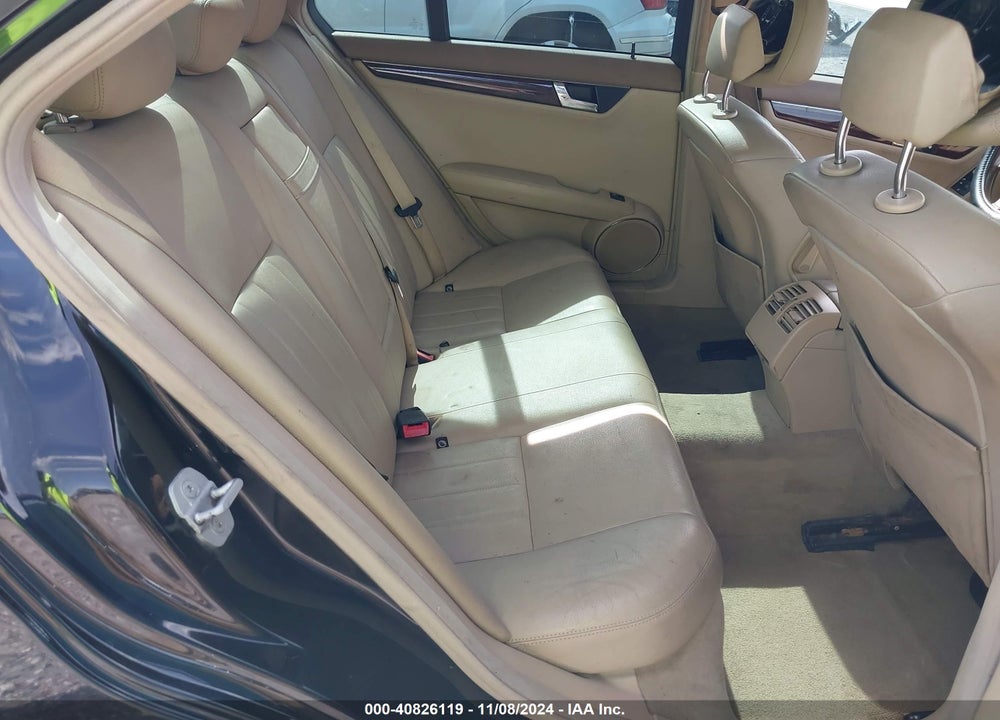 2008 MERCEDES-BENZ C 300 VIN: WDDGF81X78F141623