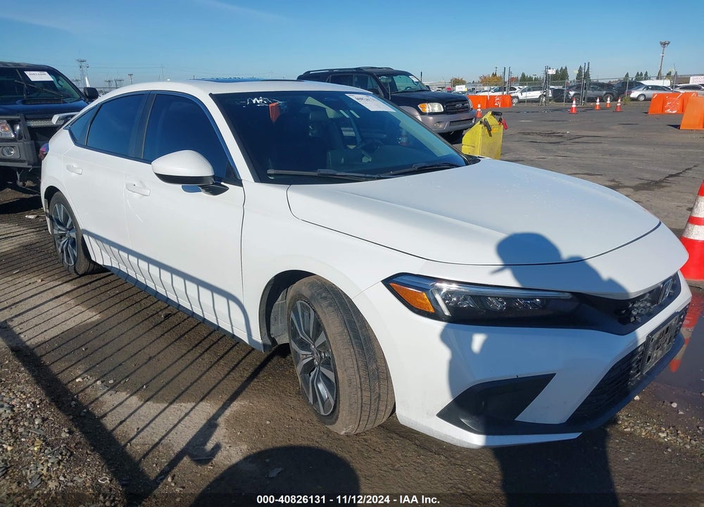 2022 HONDA CIVIC EX-L VIN: 19XFL1H73NE005927